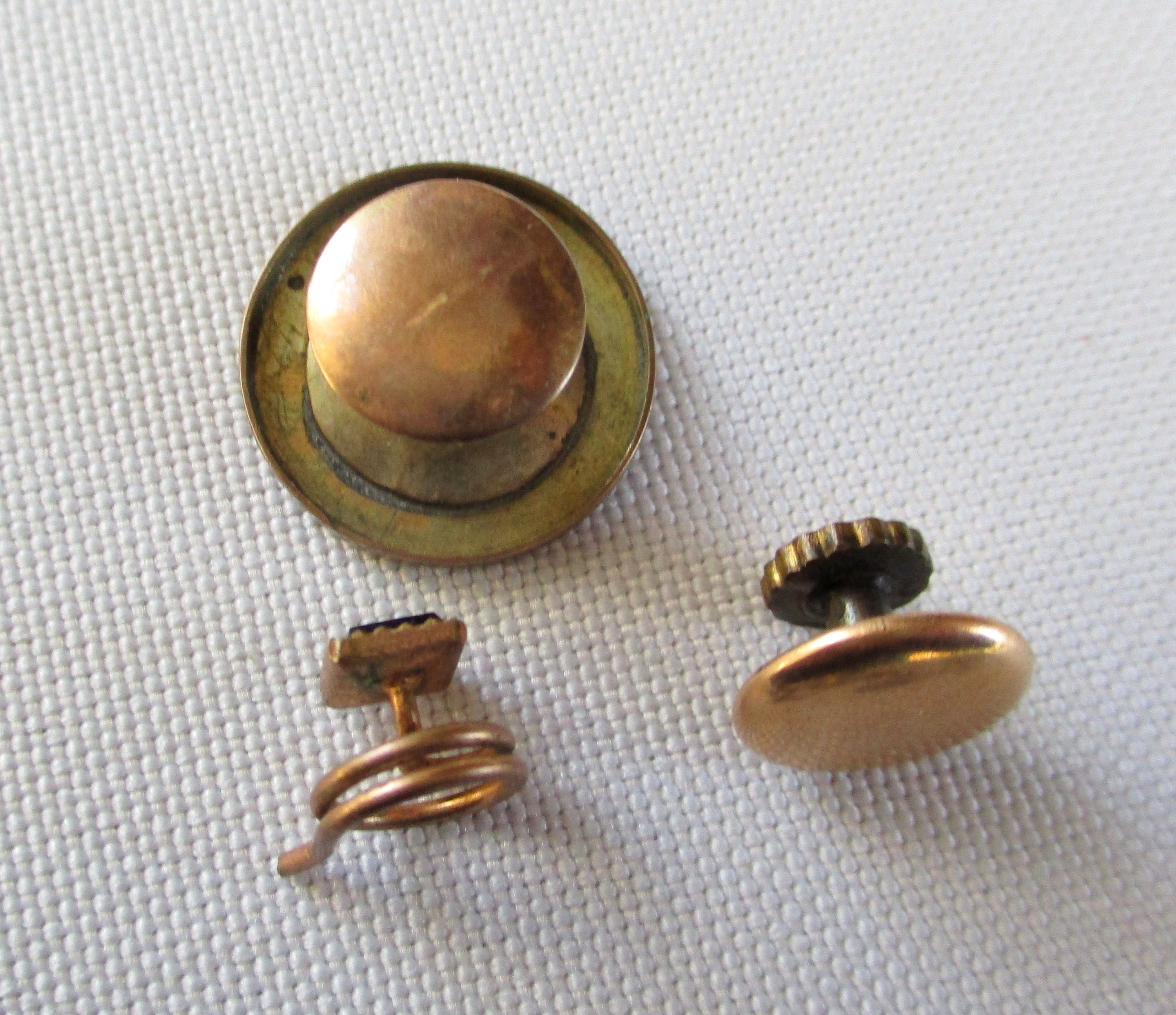 Vintage Victorian Collar Buttons and Shirt Studs 8 Pieces - Etsy