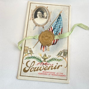 Vintage Souvenir Booklet Mayville School, District No. 2, Townsend Township, Sandusky County, Ohio 1909