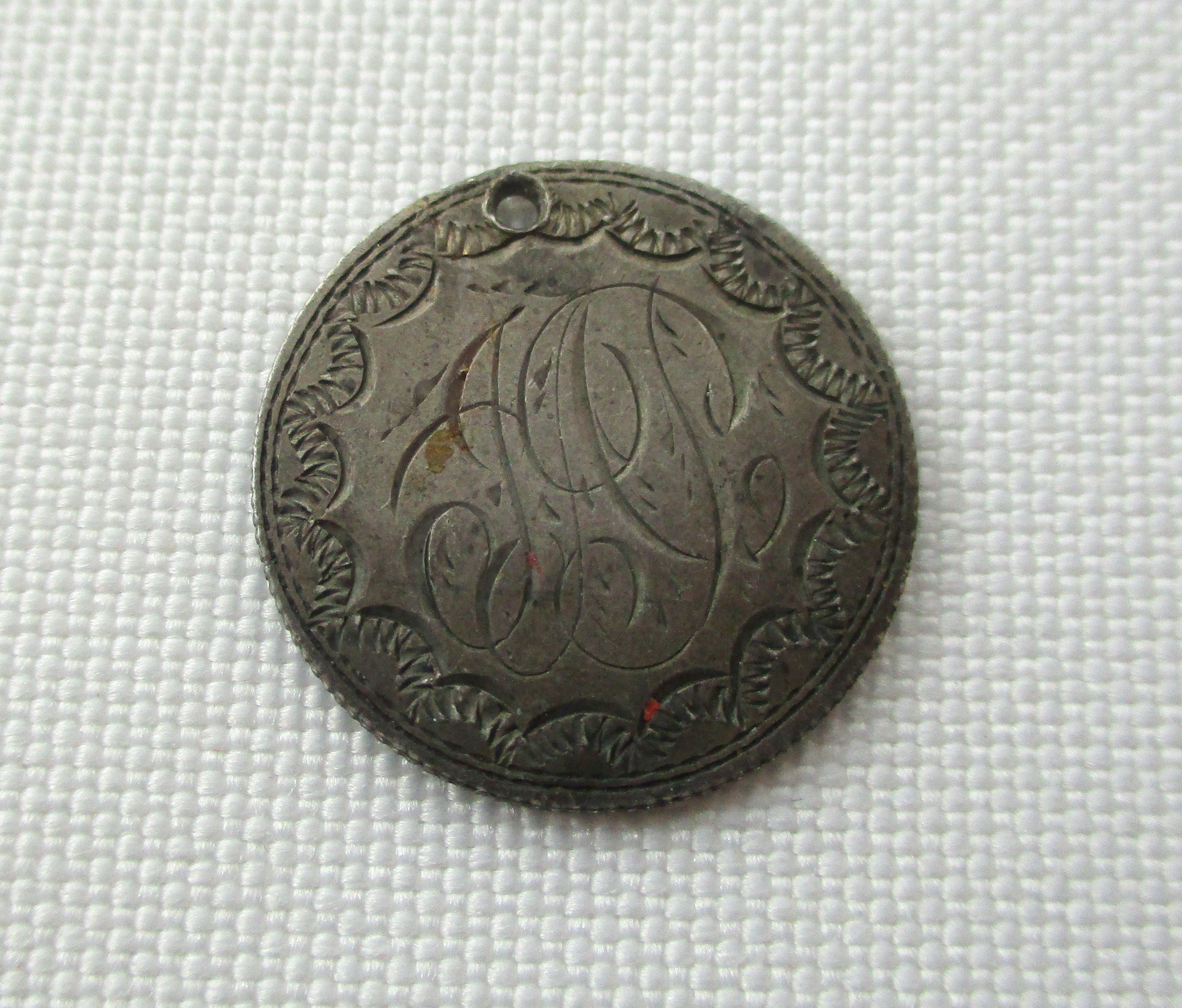 Vintage Initial Monogram Love Token Coin 1887 Seated Liberty - Etsy