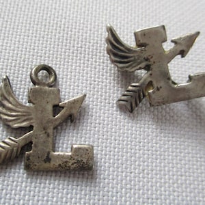 Vintage Ella L. Cone Sterling Silver Charm and Brooch Set