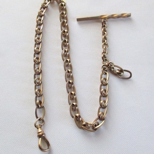 Vintage R. F. Simmons Pocket Watch Fob Chain 13 1/2&quot; Long
