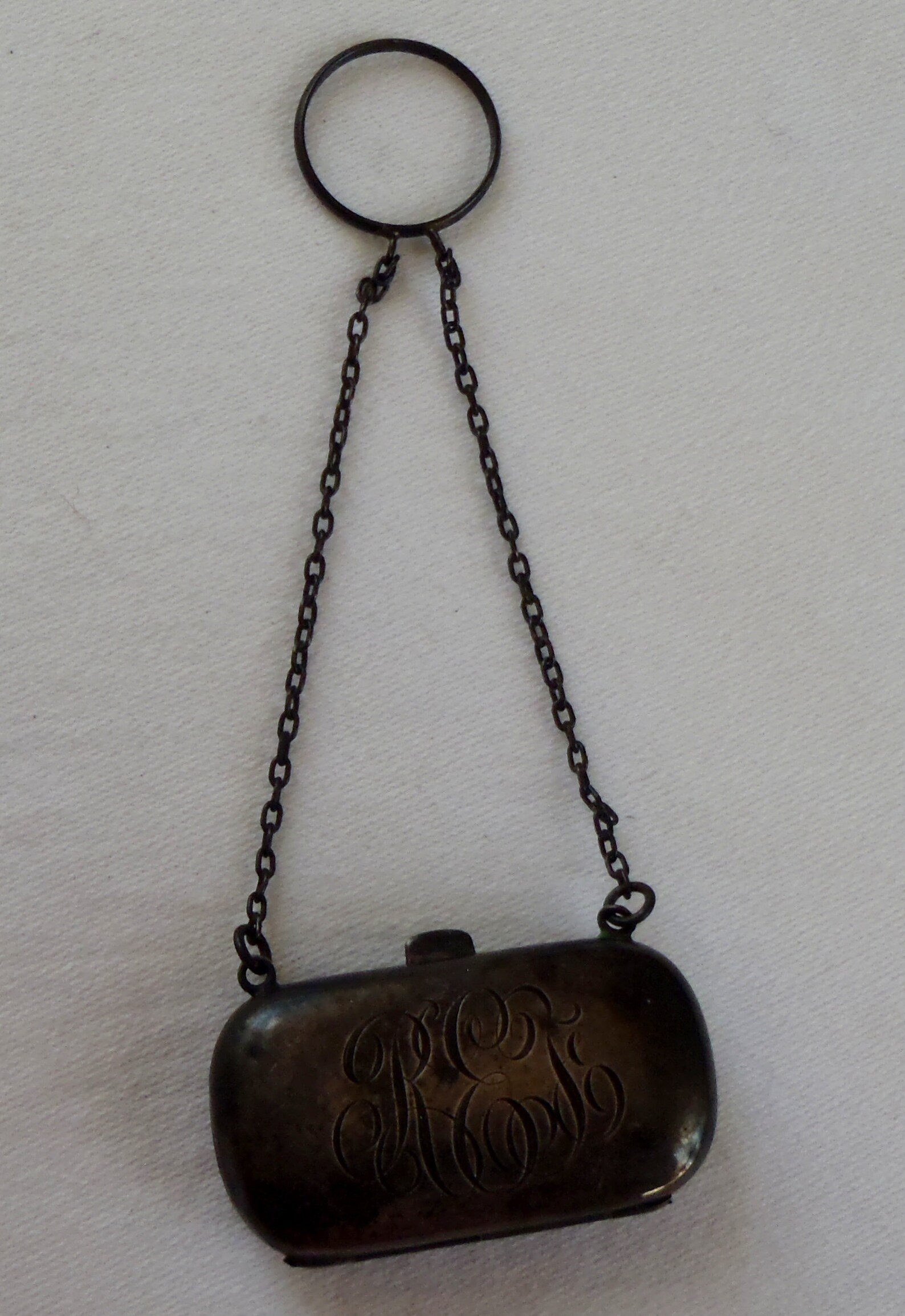 Vintage Dance Compact Coin Purse ster Sterling Silver Etsy