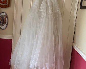 white net gown