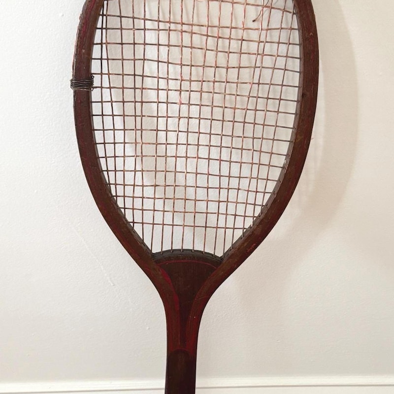 Wooden Short Racket Wooden Tennis Raquets - Etsy
