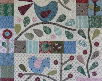 Berries and Bluebirds Block Two