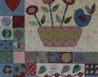 Berries and Bluebirds BOM BLOCK FOUR