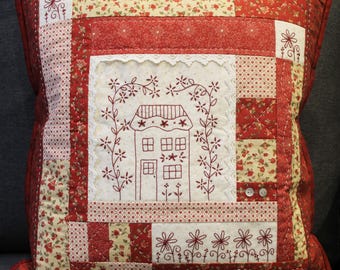 My Red Home pillow/cushion