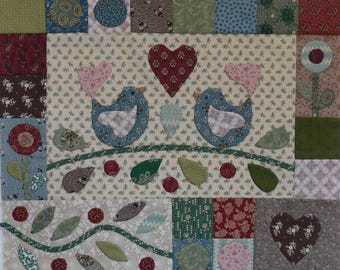 Berries and Bluebirds BOM BLOCK SIX