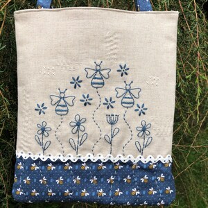 blue bee bag