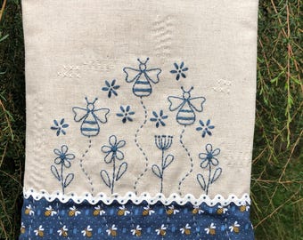 blue bee bag