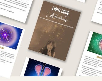 9 x ACTIVATION LIGHT CODES - energy, healing, frequency, spirituality, meditation, light language, vibration, shifting- digital download pdf