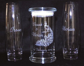 Sand Unity Set, Personalized - Peacock Status Elite