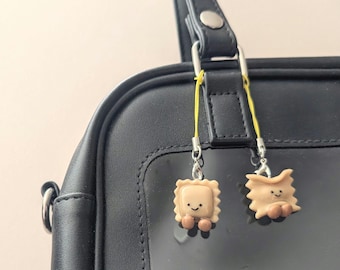 Ravioli Farfalle Clay Keychain Phone Charms