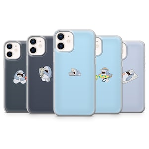 Baby Shark Phone Case Ocean Friend Cover for iPhone 16Pro, 15, 14, 13, 12, Samsung S24Ultra, S23FE, S22, A16, A55, Pixel 9Pro, 8