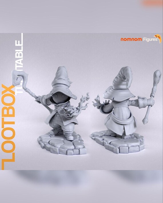 Vivi Ornitier - Final Fantasy Action Figure Printed in Resin With
