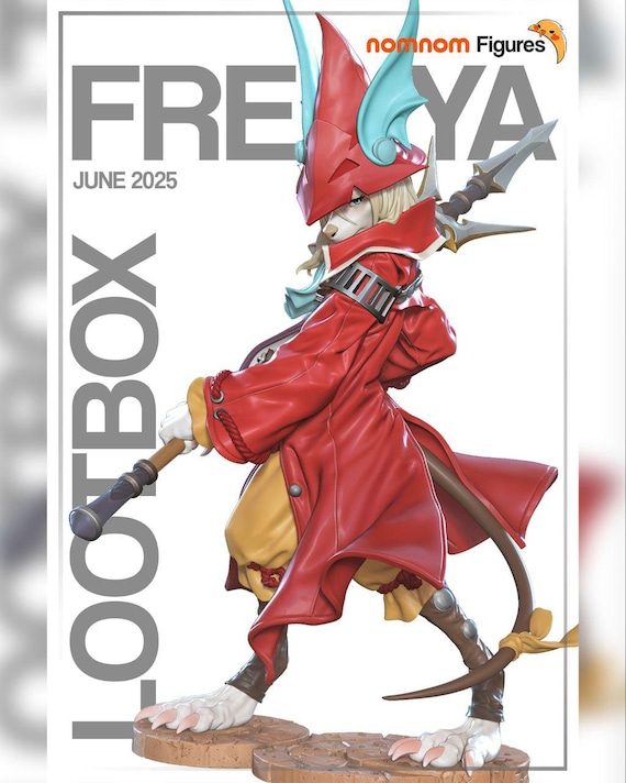 Freya Crescent - Final Fantasy Action Figure Printed in Resin With