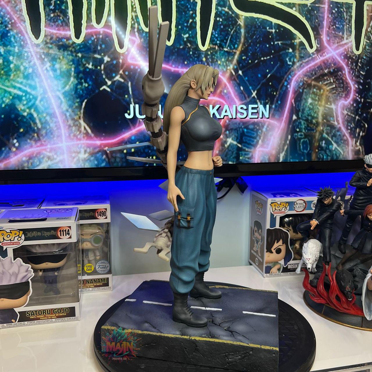 九十九ゆき - 呪術廻戦 12K で 3D プリンターで樹脂プリントされた