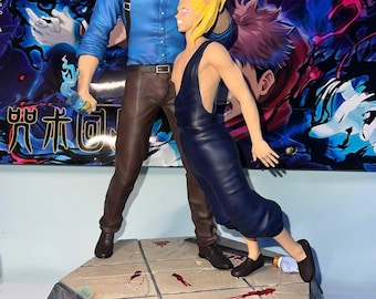 Nanami - Jujutsu Kaisen Action figure printed in resin with 3D printer in 12K