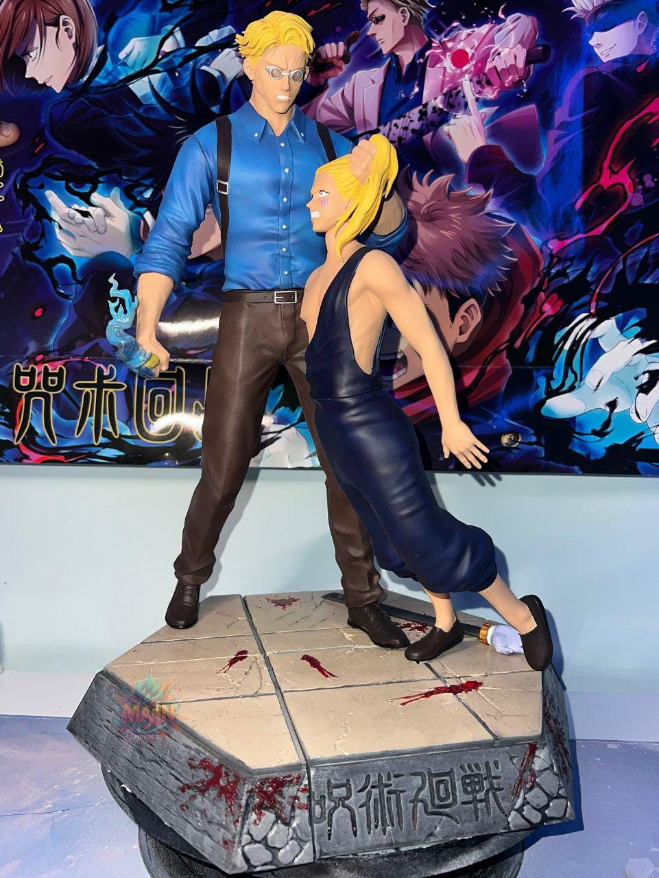 Nanami - Jujutsu Kaisen Action figure printed in resin with 3D printer in 12K