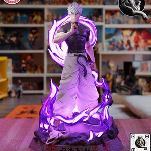 Satoru Gojo - Jujutsu Kaisen Action figure printed in resin with 3D printer in 12K image 2