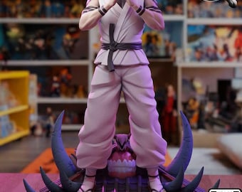 Ryomen Sukuna - Jujutsu Kaisen Action figure printed in resin with 3D printer in 12K