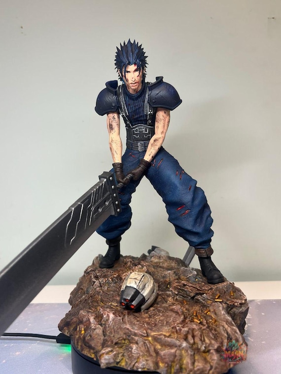 Zack Fair - Final Fantasy Action Figure Printed in Resin With a