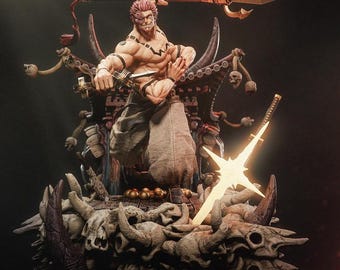 Ryomen Sukuna - Jujutsu Kaisen Action figure printed in resin with 3D printer in 12K