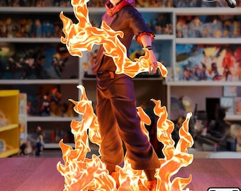 Sukuna – Jujutsu Kaisen Actionfigur aus Harz mit 3D-Drucker in 12K gedruckt
