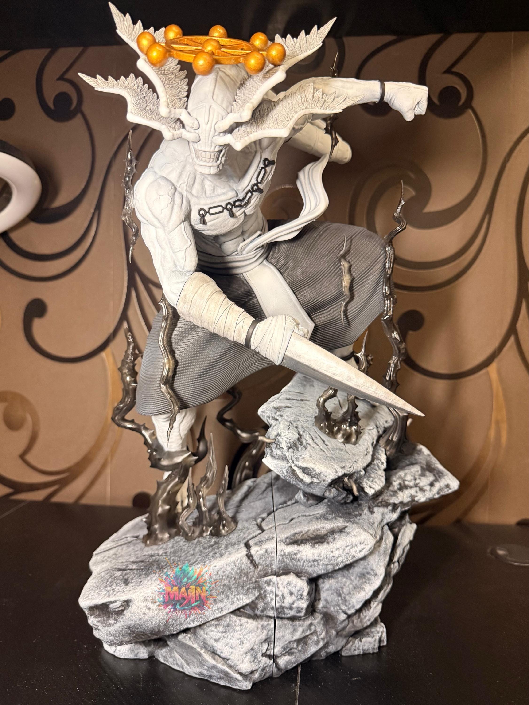 マホラガ - 呪術廻戦アクションフィギュア。12K 3Dプリンターで樹脂