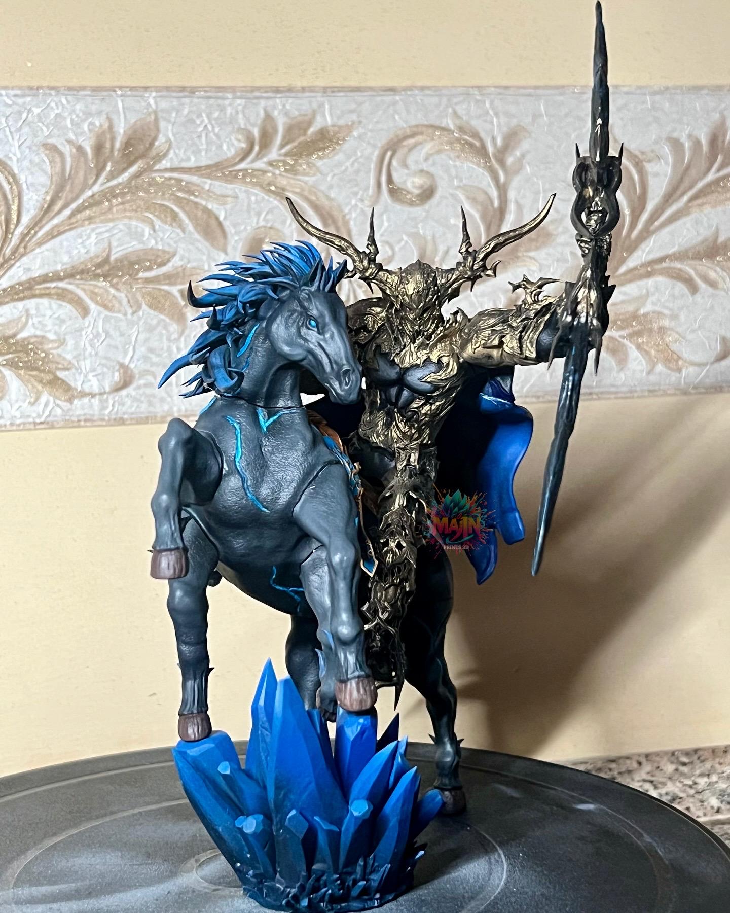 オーディン - ファイナルファンタジーのアクションフィギュア（12K 3D