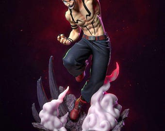 Sukuna - Jujutsu Kaisen Action figure printed in resin with 3D printer in 12K