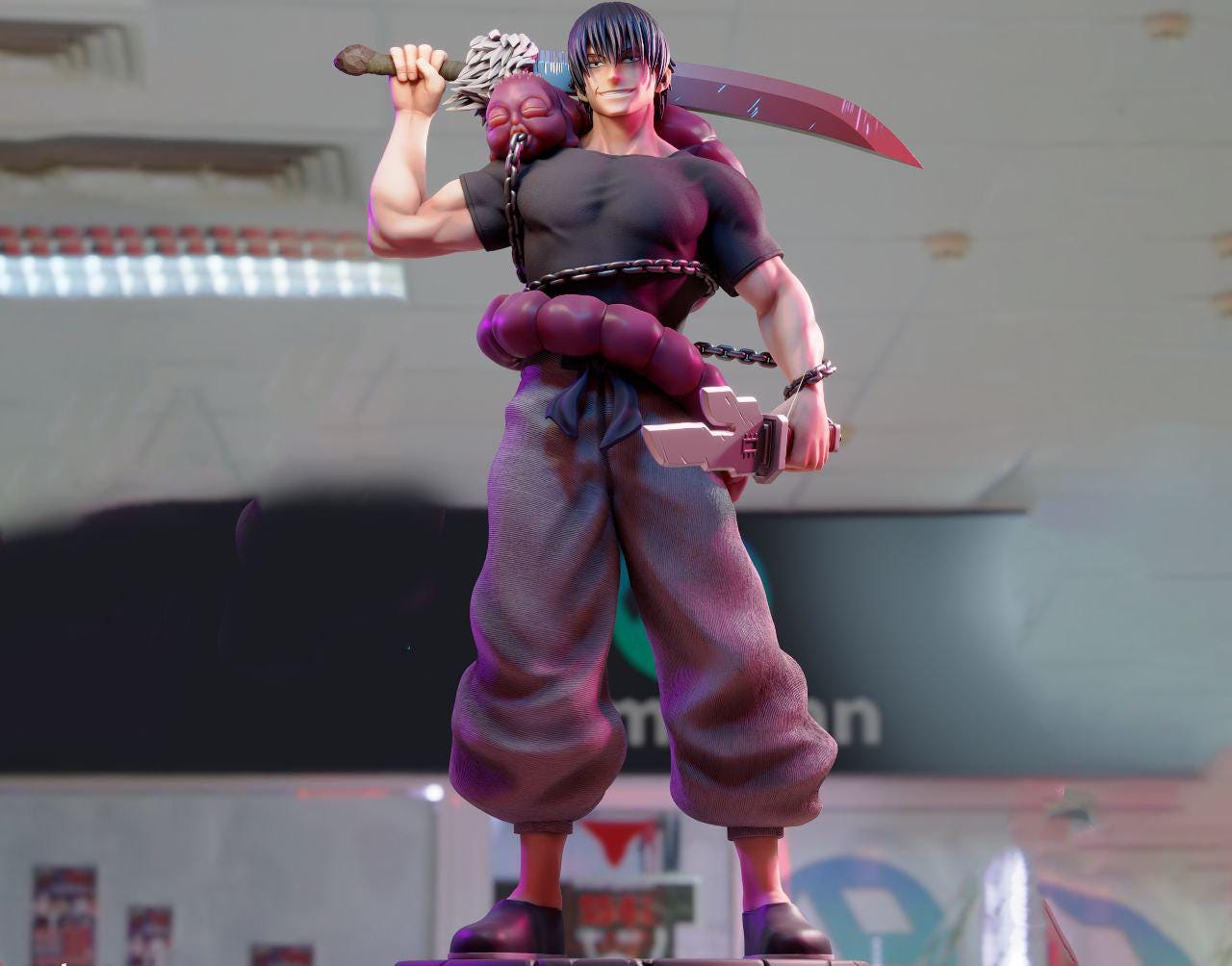 Toji Fushiguro - Jujutsu Kaisen Action Figure Printed in Resin