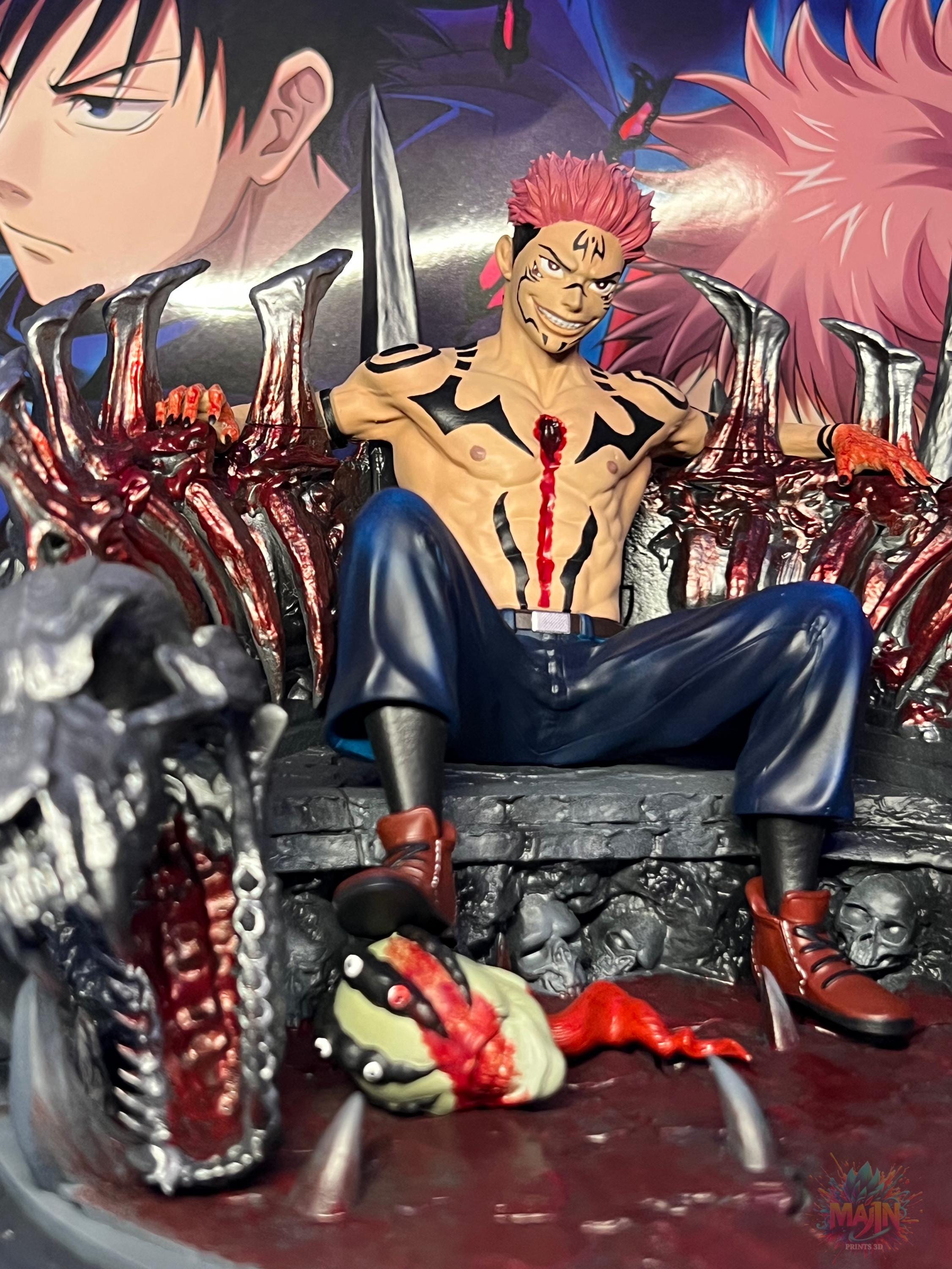 Ryomen Sukuna - Jujutsu Kaisen Action Figure Printed in Resin With