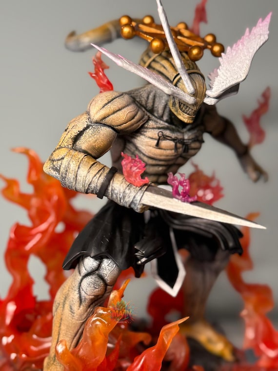 マホラガ - 呪術廻戦アクションフィギュア、12K解像度の3Dプリンターで