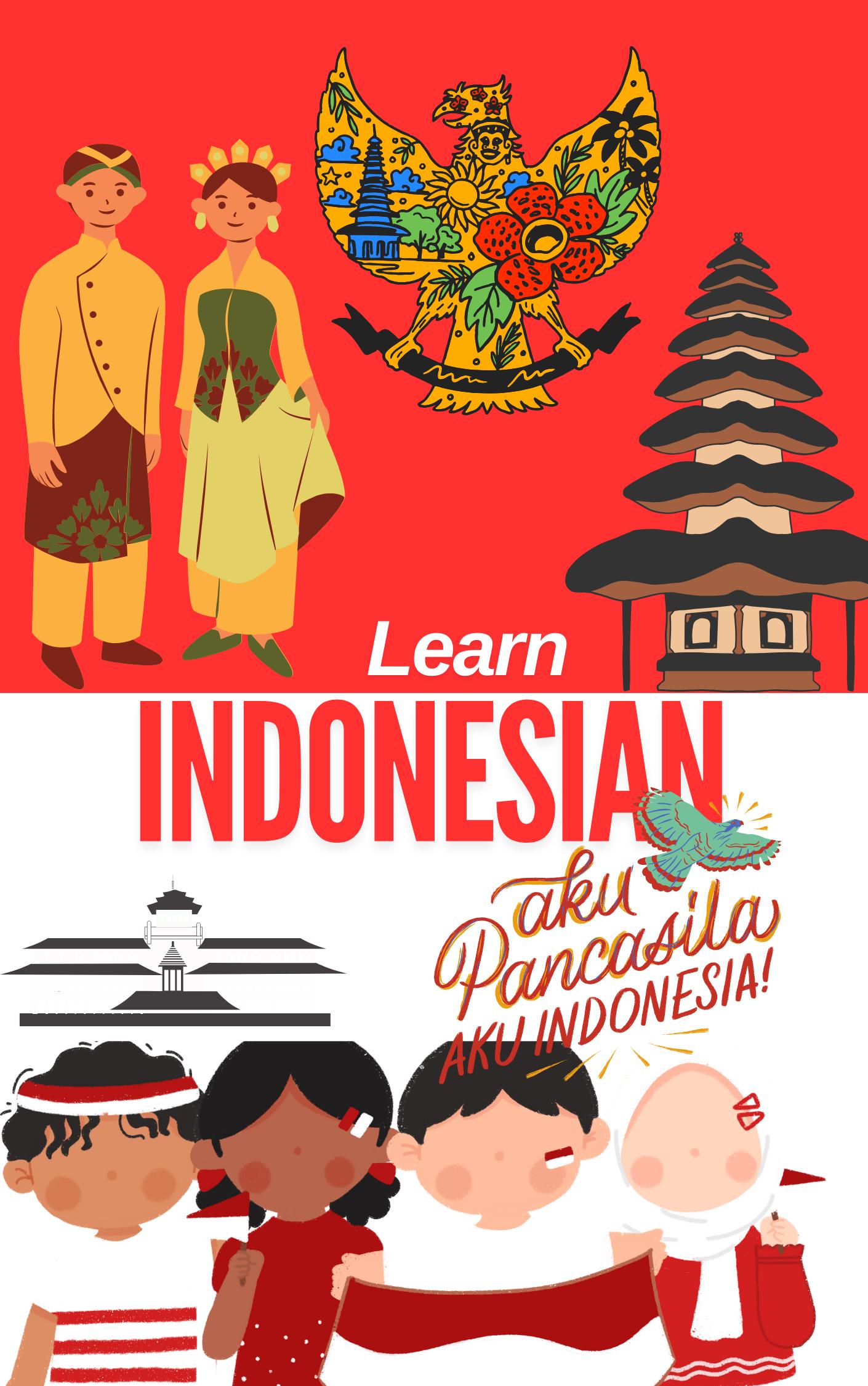 Learning Indonesian Guide Guide to Learn the Basics of Indonesian - Etsy