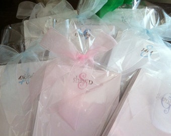 6 Personalized Name and Initial Notepad Sets bridesmaids gifts wedding bride