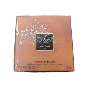 Trésor Lancome Paris samlarparfym 0,08 oz Solid Parfym Vintage Ny Förseglad