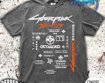 Camiseta Cyber Metal Phantom Liberty / Merchandising de videojuegos metaleros