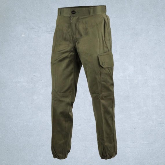 New F2 Foreign Legion Trousers | Original French Army Olive Army Surplus Trousers | Vintage Military surplus