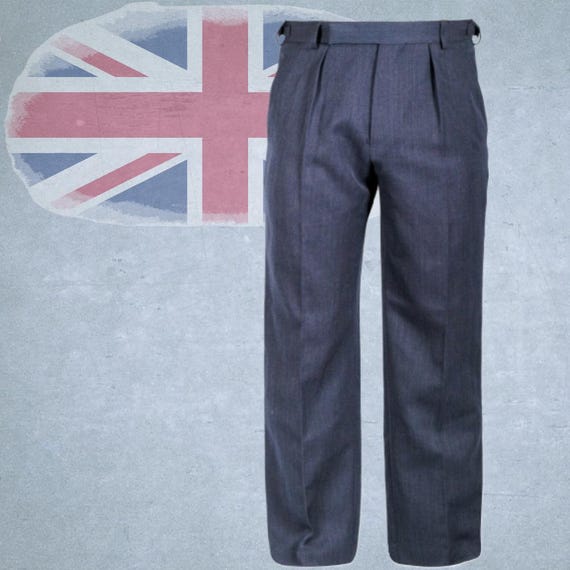 British Army RAF No. 2 Minimum Care Trousers | Original Vintage