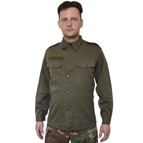 Österreich Bundesheer KAZ 75 Field Shirt, Olive Drab, Original