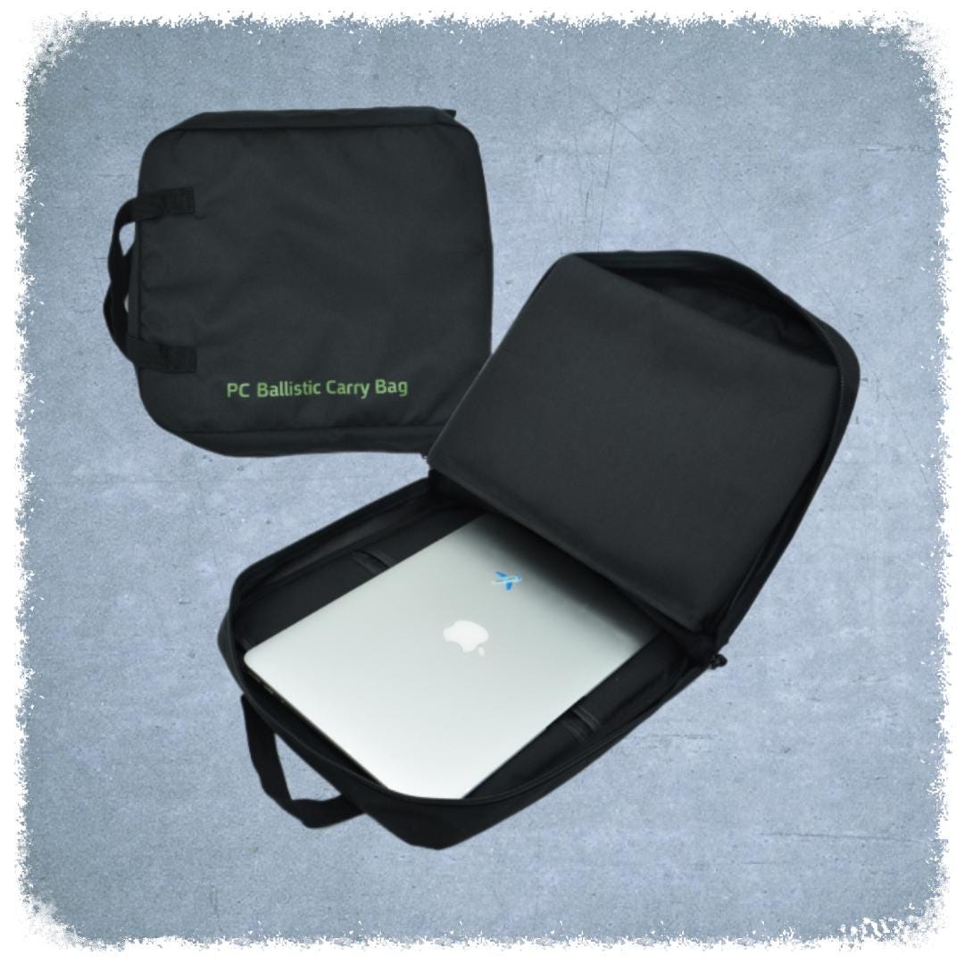 Borsa Militare Kombat Per Computer – Lap Bag, Colori Verde Oliva E Nero, Produzione UK