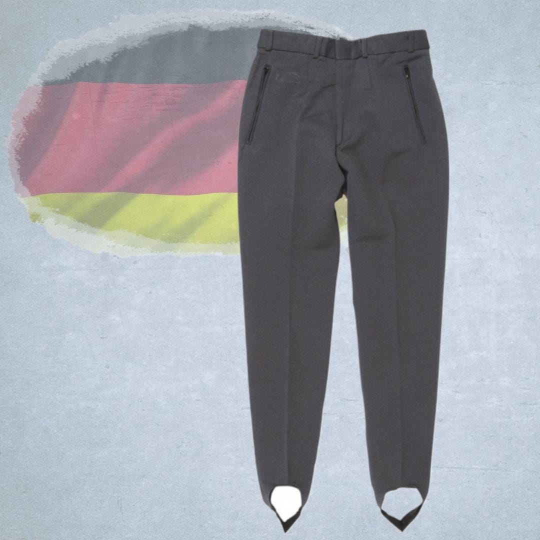 German Riding Pants Original Bundeswehr Gebirgstruppen Trousers | Wool Combat Pants of the ...