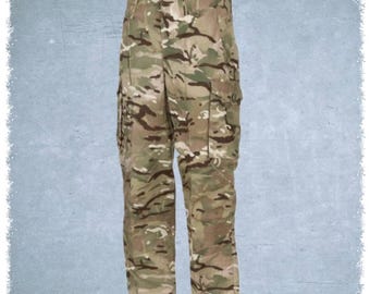 Tactical military trousers Trousers Windproof MTP - British army, durable, 5 pockets, quick-drying, adjustable, military surplus #56/V