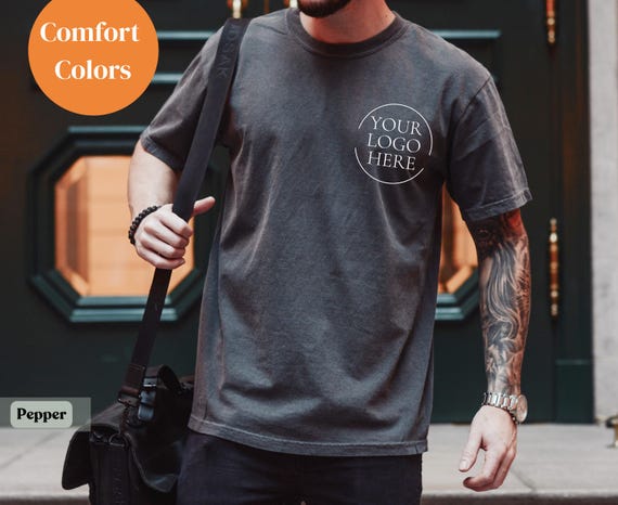 Custom Business Logo Shirts, Business Logo T-Shirt, Personalized Company Logo Shirt, Team Logo Shirts, Brand Logo T-Shirt, Company Logo Tee
