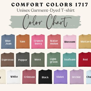 Dance Mom Shirt Comfort Colors® Bow Shirt, Dance Mom Tee, Ballet Mom Gift, Personalized Ballet Shirt, Dance Mama Gift for Dance Mom Bow Tee image 5