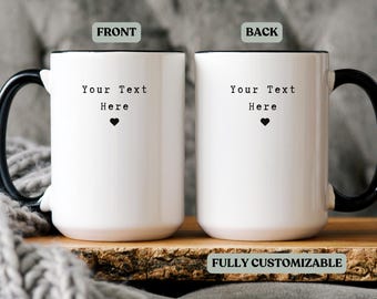 Custom Photo Mug, Personalized Grandma Gift, Mother's Day Coffee Cup
