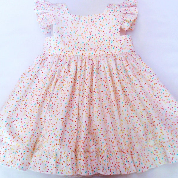 Ruffle Baby Dress Etsy