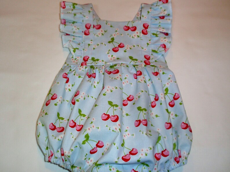 baby girl bubble romper