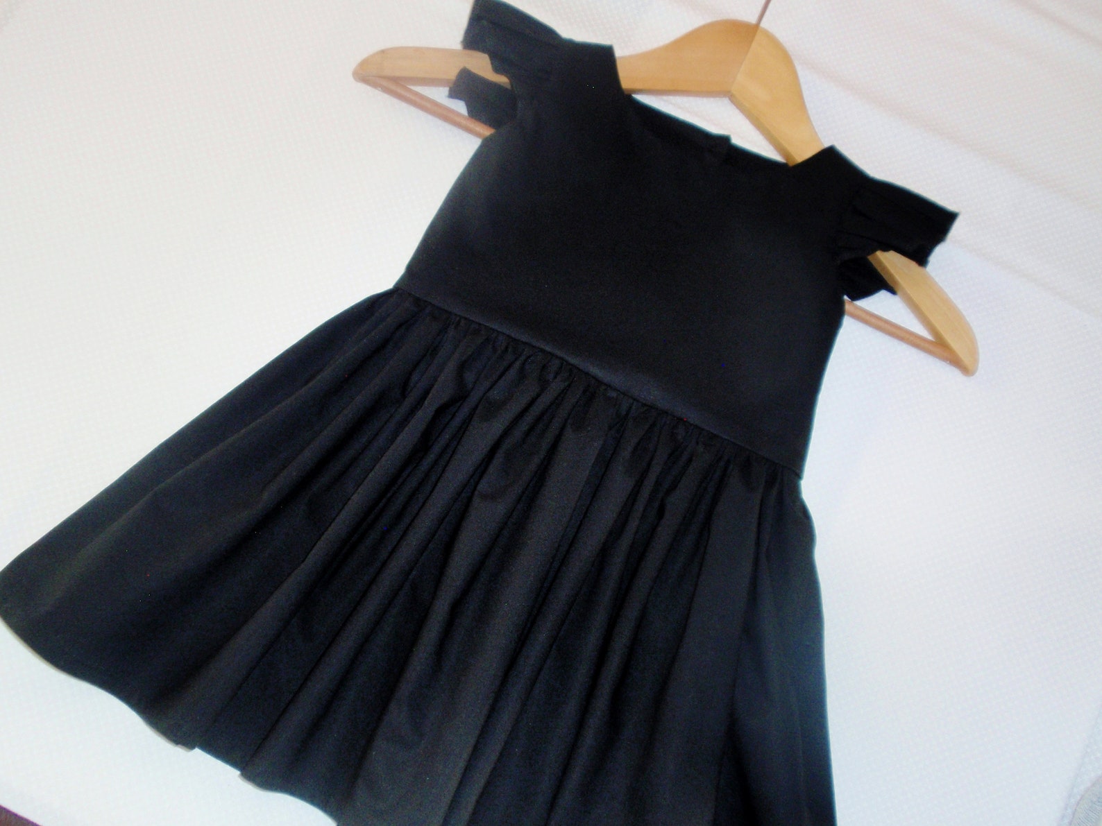 Baby Girl Black Dress Infant Toddler Black dress black Etsy